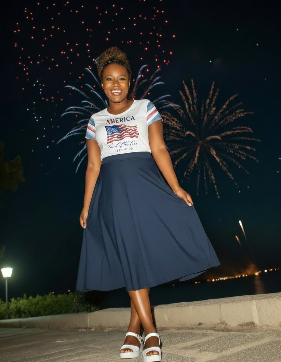 Land of the Free 250th Anniversary Women's T-shirt